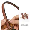 Aplicable Transfronterizo Bolso Mini Longxiang Correa para el Hombro Cuero Genuino Transformación Bolso Cruzado Dumpling Hebilla Pequeña sin Perforación Correa para Colgar en Bolso
