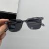 Caixa Pequena Óculos de Sol Masculino Tendência Personalizados Retrô Estilo Coreano Novo Estilo Óculos de Sol Feminino Rosto Redondo Cyber Celebridade Rosto Liso Emagrecedor Artefato