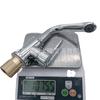 Grifo para lavabo de acero inoxidable de alto estándar con electrochapado, giratorio 360 grados, mezclador de agua fría y caliente, fabricado y vendido por nosotros mismos