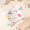 Travesseiro Modelador para Bebê Travesseiro para Recém-Nascido 0-3 Anos Travesseiro Anti Cabeça Excêntrica Travesseiro de Cama de Desenho Animado de Algodão Puro para Bebê Kidsren a Travesseiro Dormindo de Lado