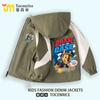 Ropa de Dibujos Animados para Niños Archie Peludo Rocas Forro Polar Moda Otoño e Invierno Chaquetas Cortavientos a la Moda para Niños y Niñas