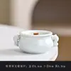Estufa de Velas de Tres Patas Doméstica Simple de Doble Asa Mini Aromaterapia Portavelas Creativo Quemador de Incienso Aromático Adornos Decorativos