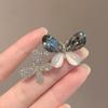 Broche Corsage Transfronteiriço da Moda para Mulheres, Broche Borboleta Anti-Exposição, Corsage de Nicho de Alta Qualidade Novo Estilo