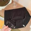 Ropa interior de verano ultrafina color nude para mujer, 3D tridimensional de una pieza sin costuras tipo máscara, con fondo de algodón de talle medio para mujer