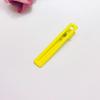 Pinza de pato rectangular mate para macarrón, clip hueco para el pelo de niños, pintado a mano para bricolaje, resistente a los arañazos, pintura brillante