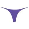 Tanga Sexy de Doble Capa con Tira Fina Braguitas de Cintura Baja Bikini Deportivo de Doble Capa para Fitness Ropa Interior de Mujer con Forma de T 01