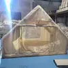Yuqi 6 m² Tienda Inflable Equipo de Camping al Aire Libre Noche Gratis Construcción Rápida Impermeable Cumbrera para 3-4 Personas Portátil de Camping