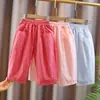 Pantalones Cortos de Verano Dopamina de Moda para Mujer Pantalones Casuales Pantalones Largos Finos para Niños Pantalones de Bebé Oxígeno Pantalones Deportivos Modernos