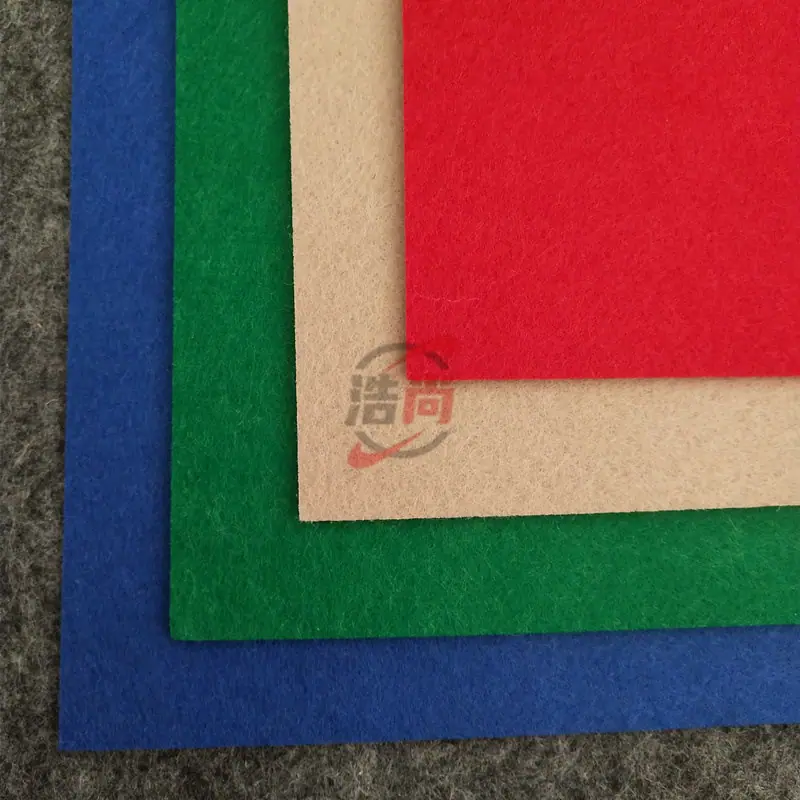 彩色毛毡布
