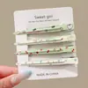 Pinzas para el pelo elegantes y exquisitas, nuevo modelo 2026, lindas pinzas BB coreanas, pinzas para flequillo, pasadores laterales de dopamina para mujer