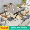 Mojia (MO JIA) Silla de Ratán Nórdica Mojia para Exteriores Balcón Patio Exterior Jardín Ocio Terraza Exterior