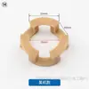 Carretel de costura para máquina de costura de carro com acoplamento de couro, anel de couro para carretel de máquina ZOJE, motor de acionamento direto, conexão flexível