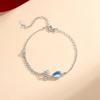 Nova Pulseira de Casal Lágrimas de Rupert para Homens e Mulheres Presente de Dia dos Namorados Moda Pequena Fresca Pulseira de Lágrimas Azuis
