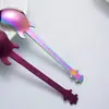 Colher de Guitarra Criativa Transfronteiriça em Aço Inoxidável 304, Colher de Sobremesa Musical Instrumento Baixo da Moda, Colher para Mexer Café, Atacado do Fabricante