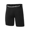 Calça Fitness Esportiva de Alta Elasticidade de Secagem Rápida Personalizada com Logo Masculina Feminina Calça Longa para Pés Treinamento de Basquete Corrida Calça de Segunda Pele de Cinco Pontos