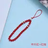 Bolsa para Celular Chaveiro de Carro Corrente de Cristal com Contas Lanyard Contas Planas de Cristal Contas de Vidro Joias Atacado