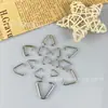 Gancho de Hebilla Triángulo Abierto de Acero Inoxidable 304 Hebilla Triangular DIY Ferretería para Joyería Gancho para Accesorios de Equipaje