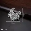 Accesorios de Joyería de Aleación Retro, Colgantes con Patrón de Estilo Étnico, Materiales para Pendientes y Collares Hechos a Mano para DIY al por Mayor