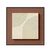 Pintura Decorativa Criativa Tridimensional, Pintura de Parede para Sala de Estar, Mural de Parede de Fundo para Sofá Medieval, Mural Maillard Texturizado de Alto Padrão