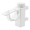 Varilla Telescópica para Uso en Casa, Soporte Gancho para Barra de Cortina, Sujetador DIY sin Taladro, Clip Horizontal para Barra, Barra Telescópica para Zapatero de Cortina