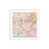 Sueño Floral Estilo Crema Americana Pintura Decorativa para Sala de Estar Cuadrada de Cabecera de Dormitorio Pintura al Óleo Pura Hecha a Mano Mural 3D