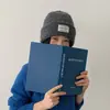 Al por mayor 25 Años Otoño e Invierno Nuevo de Alta Calidad Color Sólido Parche Circunferencia de Cabeza Grande Gorro de Punto Casual Cálido y a Prueba de Frío Gorro de Lana
