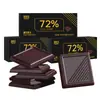 Chocolate Negro 100%, Chocolate Negro Puro Diario, Manteca de Cacao Pura, Cero Azúcar Añadido, Snacks Estilo Ruso
