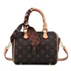 Bolso Bandolera Nuevo Lujo Ligero Bolso de Mano de Gama Alta Bolso Almohada Portátil Moderno Retro Bandolera Estampado Un Solo Hombro Temperamento de Mano