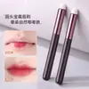 Pincel de Batom Coreano Pincel para Lábios Portátil Happyrim Recomendado por Blogueiros Pincel de Mistura Redondo Mini para Esconder Imperfeições