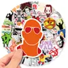 50 Stickers de Texto Stickers de Wwe Stickers de Lucha Libre Americana Stickers para Maleta de Trolley Stickers para Guitarra Skateboard Stickers de Graffiti Lindos Stickers para Coche