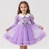 Bebé Niña Al por Mayor Infantil Kuromi Vestido de Princesa Luminoso Falda Tutú con Lentejuelas Disfraz de Actuación Vestido de Manga Larga para Niña
