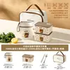 Marmita de aço inoxidável 304 personalizada, recipiente para alimentos, utensílios de mesa, seguro para micro-ondas, autêntico, selado e à prova de vazamentos