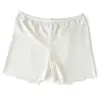 Estilo Nuevo de Verano Pantalones Cortos de Seguridad Sin Costuras de Seda Helada Transpirables que Previenen la Exposición Levantan Glúteos No se Enrollan Delgados de Tres Cuartos