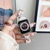 Para Apple iwatch Watch Apple iWatchS9/8/7/6/5 Correa de Pétalos de Empalme Colorido Láser