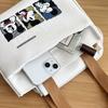Bolsa de lona de alto valor Baoma saindo simples bolsa compacta tridimensional bolsa de trabalho espessada bolsa de almoço
