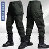 Calças de trabalho masculinas com virilha espessa algodão resistente ao desgaste soldador solto roupas de trabalho calças respiráveis masculinas