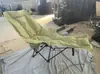 Taburete Plegable Ajustable para Camping al Aire Libre, Silla Plegable de Altura Ajustable con Tres Posiciones, Silla Luna Oxford para Oficina en Casa y Siesta