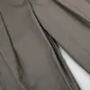 Pantalones de Pana para Hombre con Botones Diagonales Estilo Old Money, Pantalones Anchos Plisados Casuales Streetwear con un Aspecto Elegante y Caído
