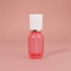 Base de Maquillaje Líquida Esencia Botella Transparente Personalizada 50ml Producto Líquido para el Cuidado de la Piel Botella de Vidrio para Loción Tipo Bomba