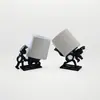 Venta Caliente Transfronteriza Portarrollos de Papel Higiénico de Mapache Impreso en 3D Adornos Creativos Portarrollos de Papel Portarrollos de Servilletas de Papel Pequeño con Forma de Mapache para Baño