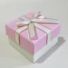 Caja de Regalo Empresarial con Tapa y Base, Caja de Regalo de Cumpleaños, Caja de Empaque Cuadrada, Caja de Regalo de Perfume de Aromaterapia, Caja Vacía con Acabado de Alta Gama
