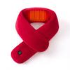 Bufanda calefactora cálida para amantes del invierno, carga USB, calefacción inteligente, para hombres y mujeres, bufanda fría de color sólido para el cuello, venta al por mayor