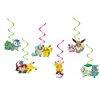 En Stock Globos de Cumpleaños de Pikachu Temática de Pikachu Banner de Decoración de Escena de Cumpleaños Infantil Set de Globos