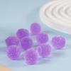 Simulação doce comida brincar bola de açúcar bola barulhenta bola de mão material de enchimento cola de creme diy acessórios de corda de mão