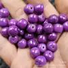 Cuentas de Mica Morada Imitación Estilo Antiguo, Cuentas Sueltas de Jade Imitación, Verde Seco Morado Imitación, Sugilita Imitación, Cuentas Cilíndricas Lulutong, Cuentas para Joyería de Pulsera