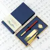 Marca-páginas Metálico Pintura Qianli Jiangshan Estudante do Ensino Fundamental de Alta Qualidade Requintado Criativo Cultural e Criativo Caixa de Presente Presente do Dia do Professor Lembrança