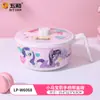 Nuevo Vajilla de Melamina My Little Pony de Wuhe, con Licencia Oficial de Hasbro, Incluye Plato Infantil con Múltiples Compartimentos, Cuchara, Vaso para Agua y Tazón Profundo