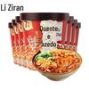 Li Ziqi Batata Você Bomba Macarrão Quente e Azedo Balde 252g Macarrão Instantâneo de Batata Doce Macarrão Preguiçoso Sem Cozinhar Macarrão Fermentado Macarrão de Arroz