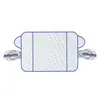Escudo de Nieve para Coche Escudo de Nieve para Parabrisas Delantero de Invierno Cortina Parasol Magnética Parasol para Coche Aislamiento Térmico Adsorción