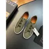 Nuevos Zapatos Europeos de Alta Gama para Hombre 2024, Zapatos Deportivos Casuales para Hombre de Cuero Genuino, Zapatos de Gamuza de Primera Capa de Moda para Hombre